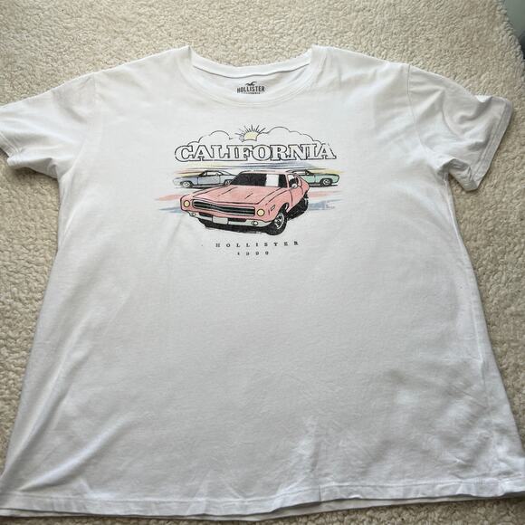 Hollister California Tee 1999 White Short Sleeve Tee Small - Picture 2 of 5